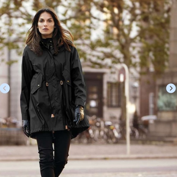 Soyaconcept Alexa Print Rain jacket polka dot waterproof coat - Picture 13 of 15